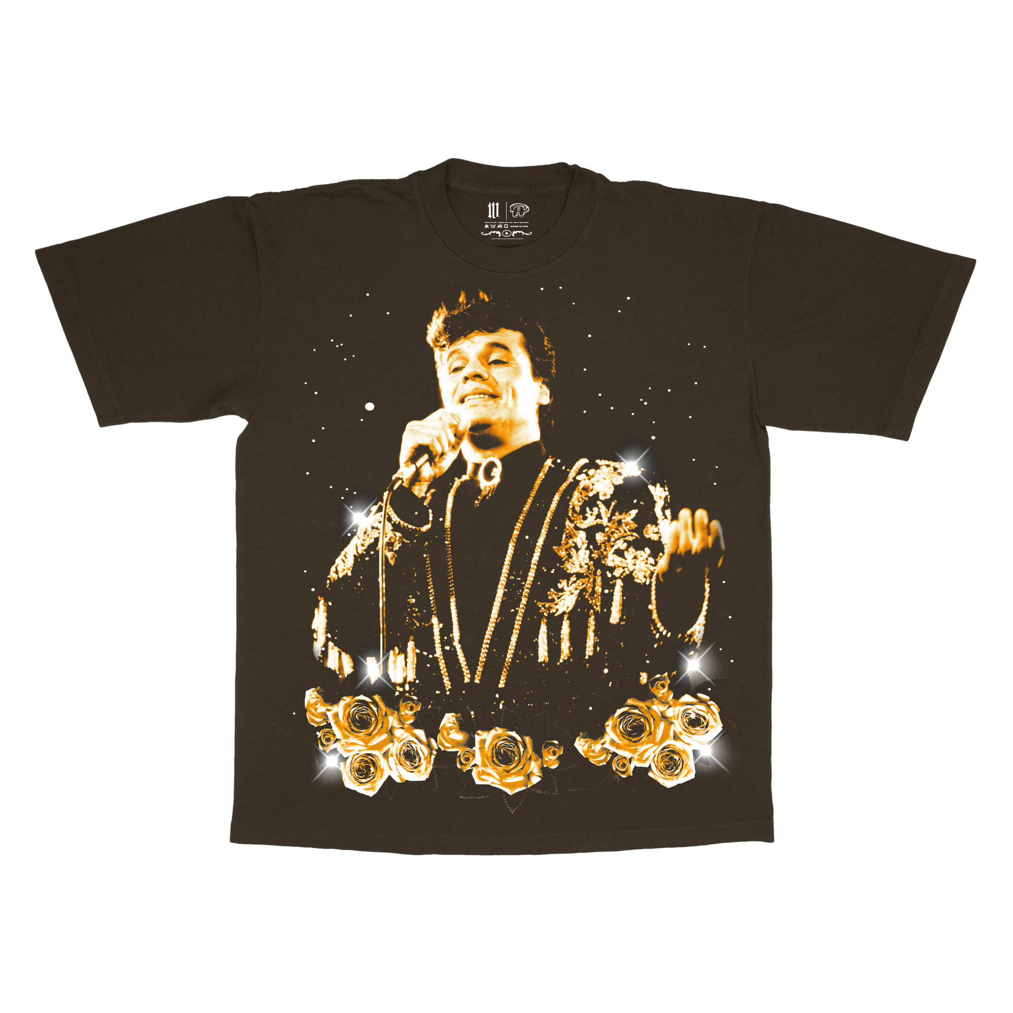 DIVO  - T-SHIRT BROWN