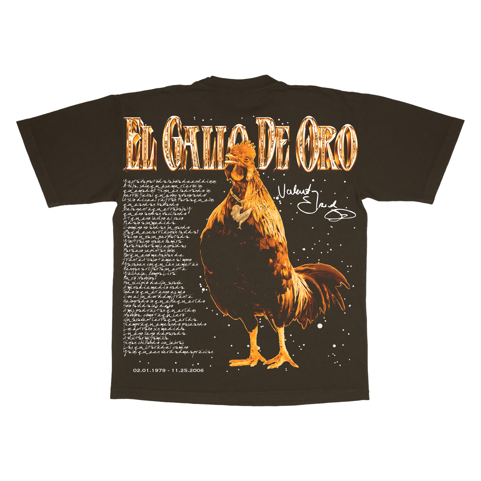 GALLO  - T-SHIRT BROWN