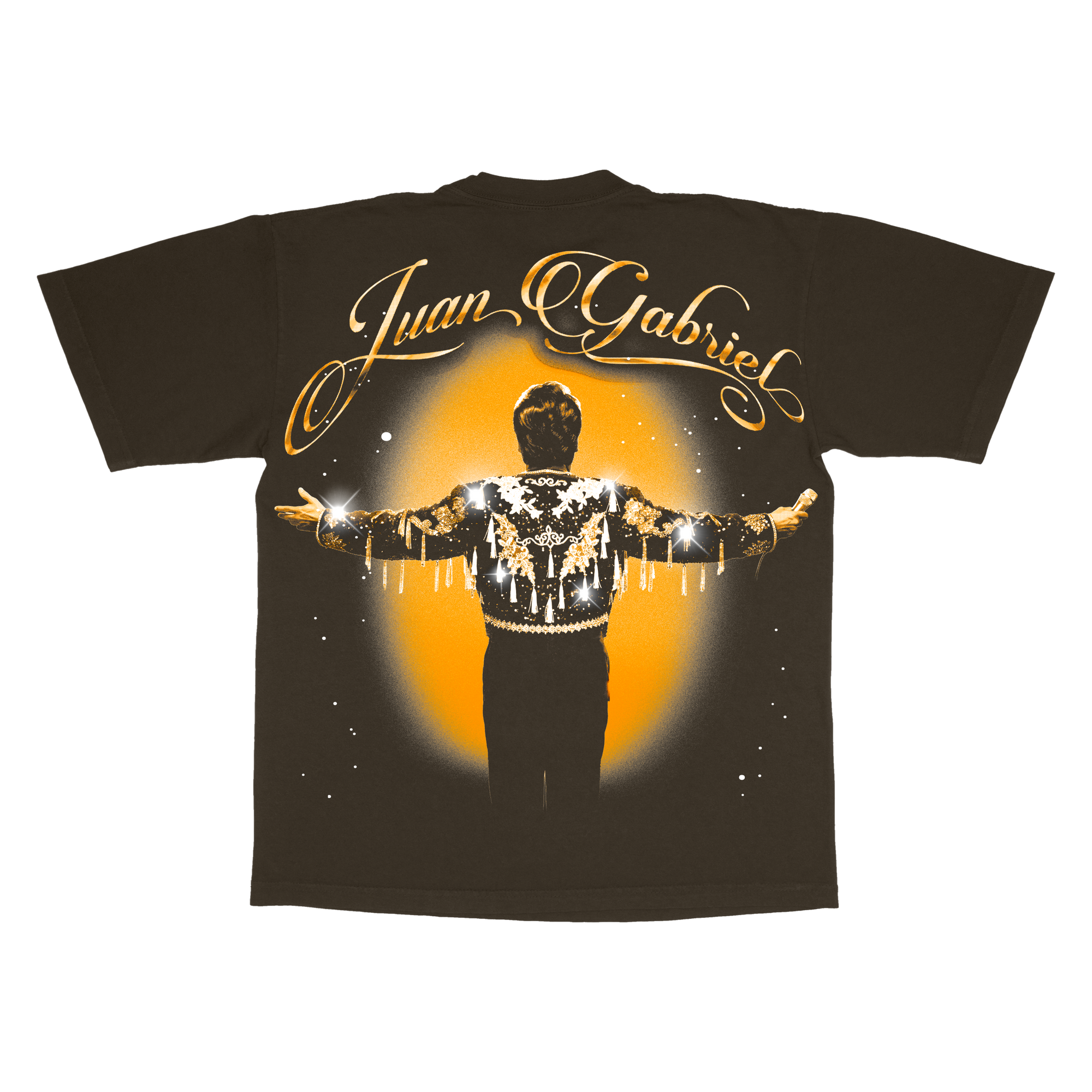 DIVO  - T-SHIRT BROWN