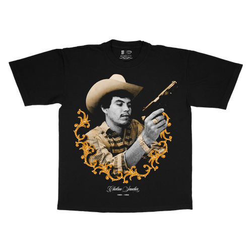 CHALINO - T-SHIRT BLACK