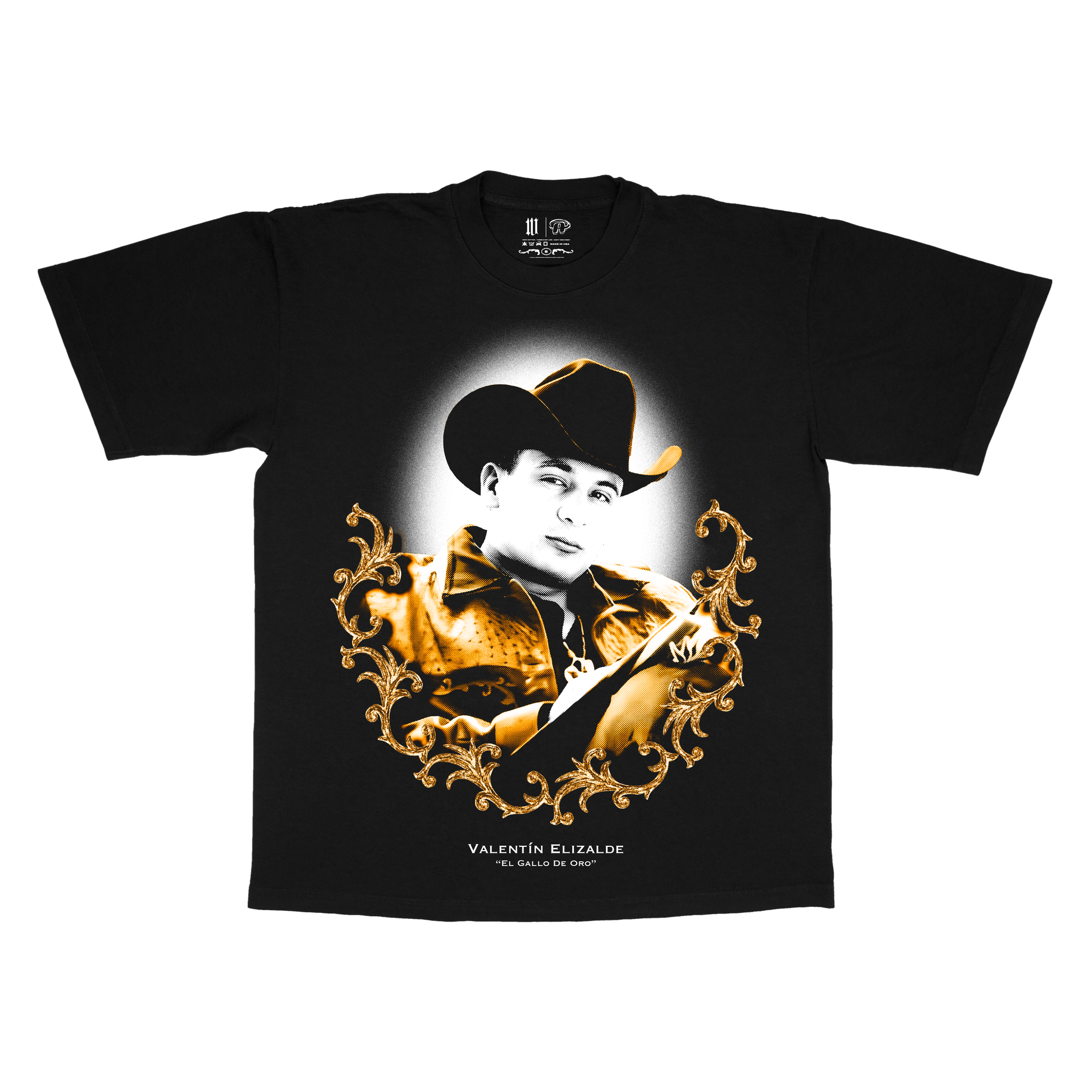 GALLO  - T-SHIRT BLACK