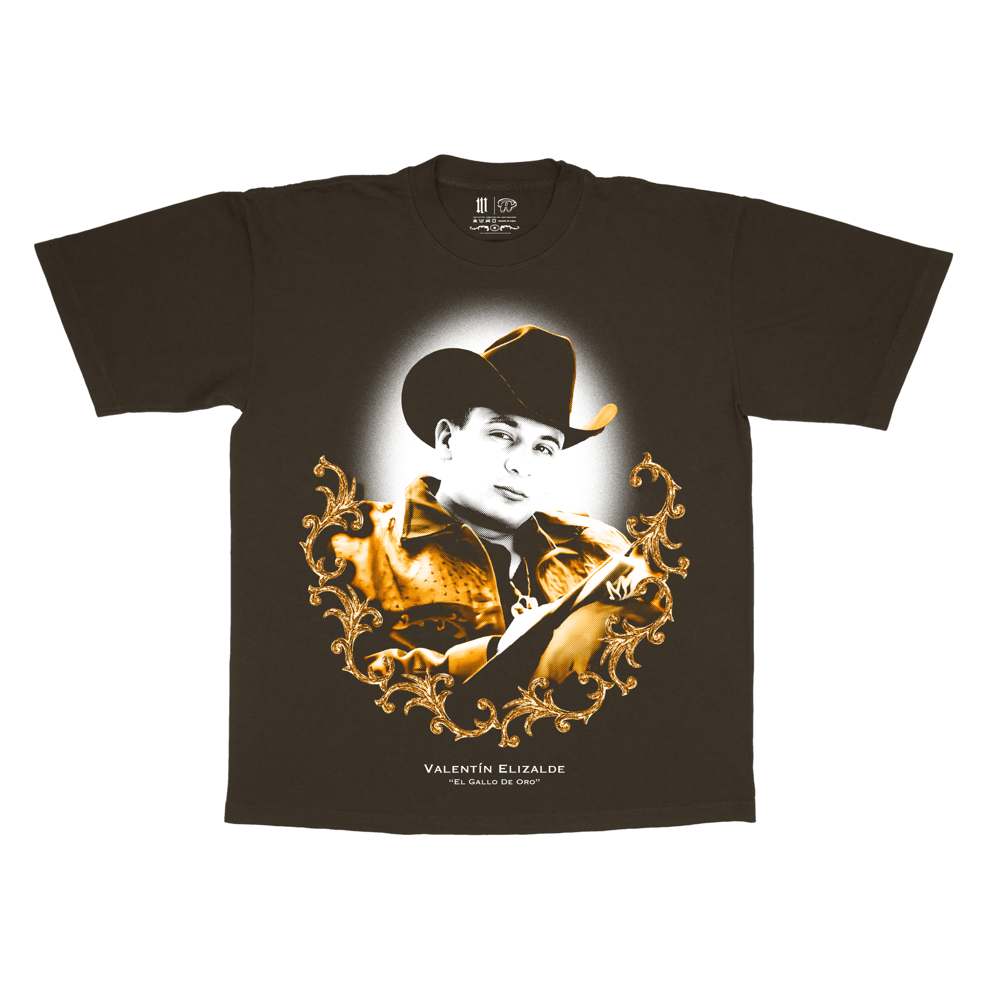 GALLO  - T-SHIRT BROWN